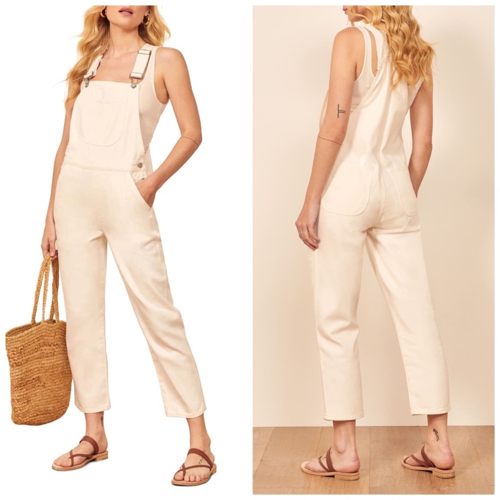 Reformation Smith Overalls size 6
